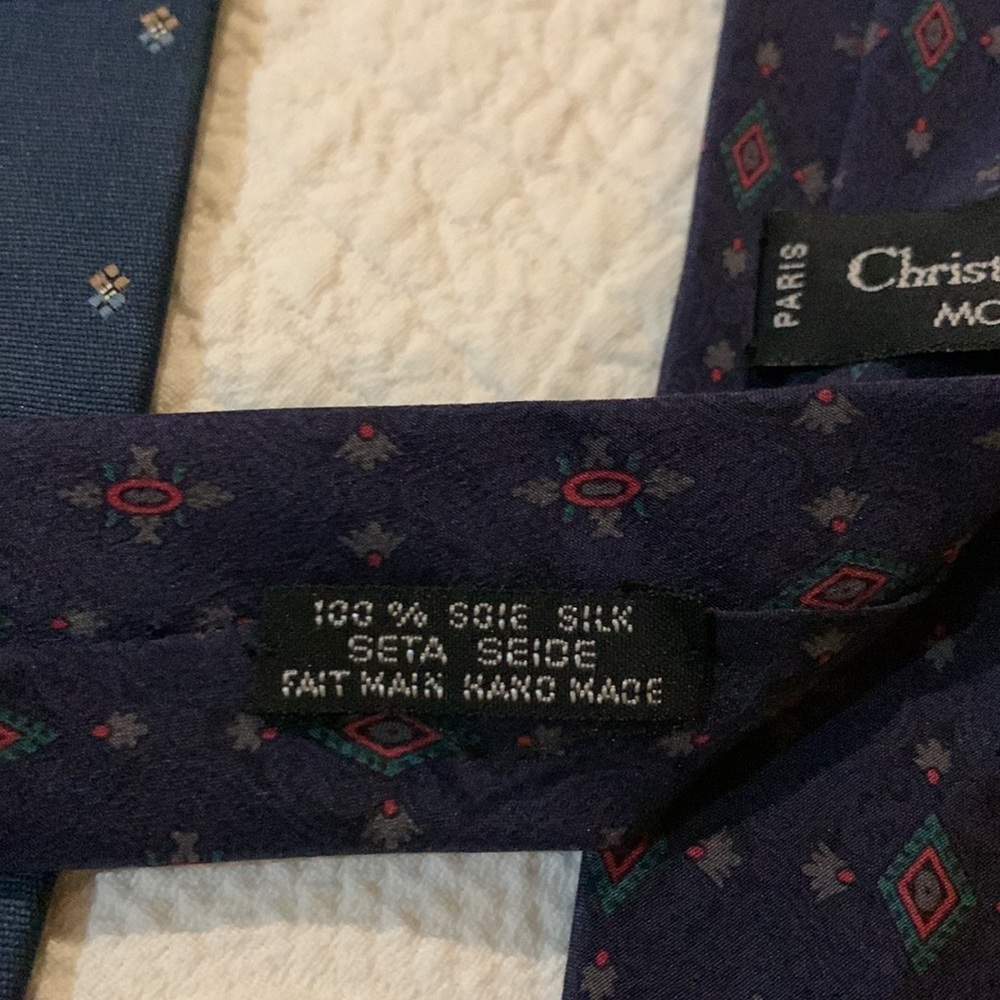 Christian Dior ties. Bundle of two. - Picture 7 of 12